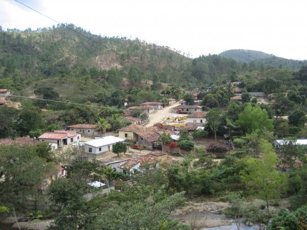 One of the remote villages in the mountains where a priest is only able to visit once a year